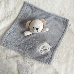 Baby Gear Grey Puppy Still Growing Lovey Soother 15” Plush Security Blanket